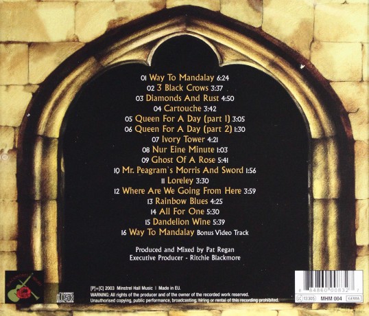 Blackmore's Night: Ghost Of A Rose [CD]