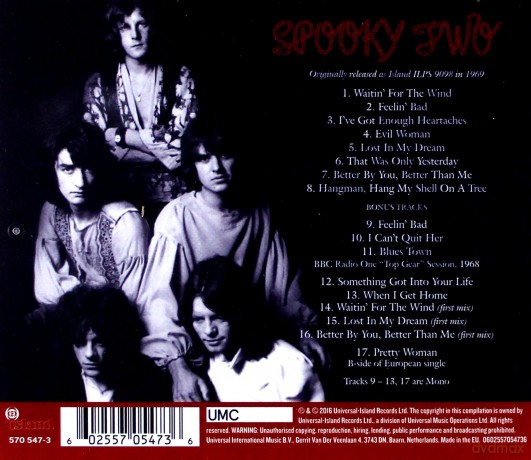 Spooky Tooth: Spooky Two [CD]
