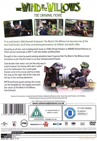 The Wind In The Willows [DVD]