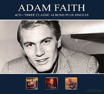 Adam Faith: Three Classic Albums + Singles [4CD]