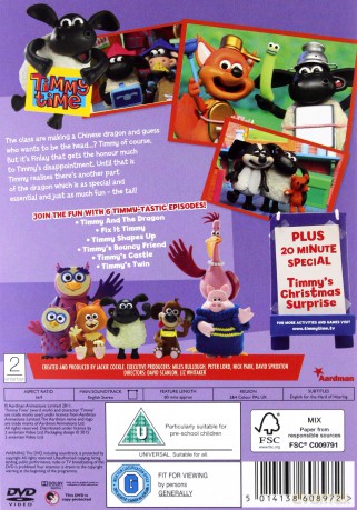 Timmy Time. Timmy The Dragon [DVD]