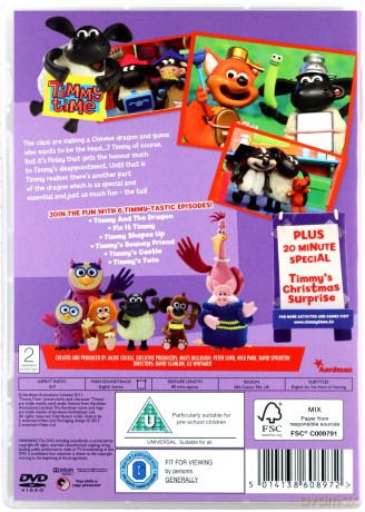 Timmy Time. Timmy The Dragon [DVD]