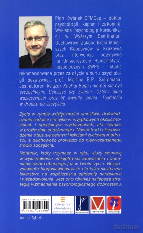 35 dni w rytmie wdzięczności Notatnik - Piotr Kwiatek [KSIĄŻKA]