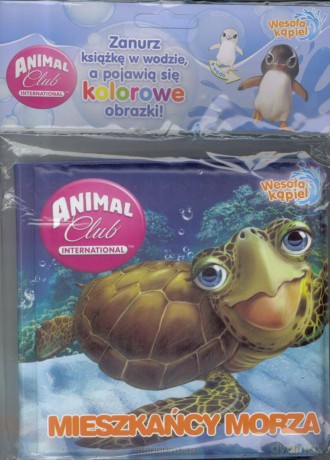 Animal Club Wesoła kąpiel - Mieszkańcy morza [KSIĄŻKA]