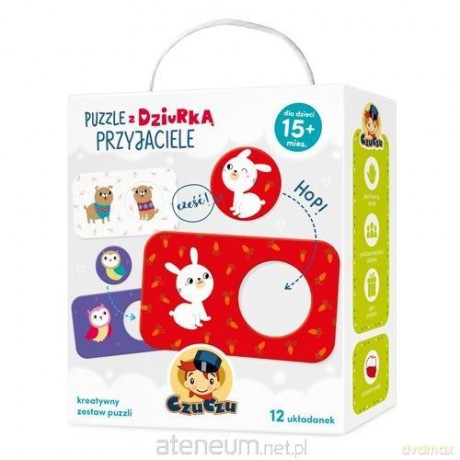 BRIGHT JUNIOR MEDIA Puzzle z dziurką Przyjaciele [PUZZLE]