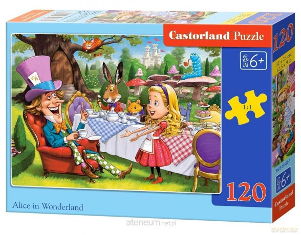 CASTORLAND 120 el. Alice in Wonderland [PUZZLE]