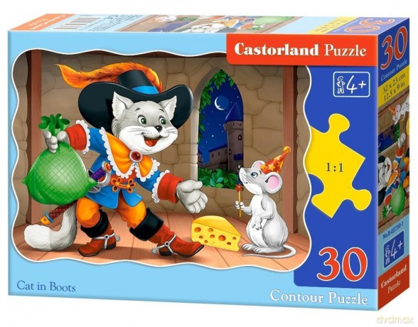 CASTORLAND 30 el. Kot w butach / Cat in Boots [PUZZLE]