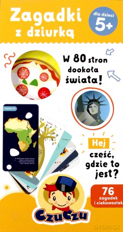 Czuczu Zagadki z dziurką 5+ [KSIĄŻKA]
