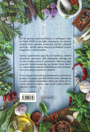 DIETA DASH. Sposób na nadciśnienie - Beata Woźniak [KSIĄŻKA]