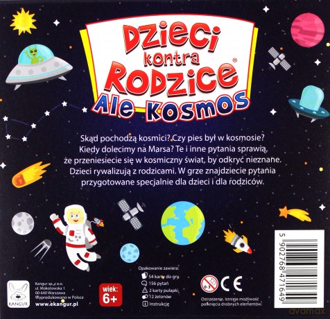 Dzieci kontra Rodzice. Ale Kosmos [GRA]