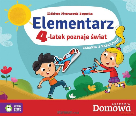Elementarz. 4-latek poznaje świat - Elżbieta Pietruczuk-Bogucka [KSIĄŻKA]