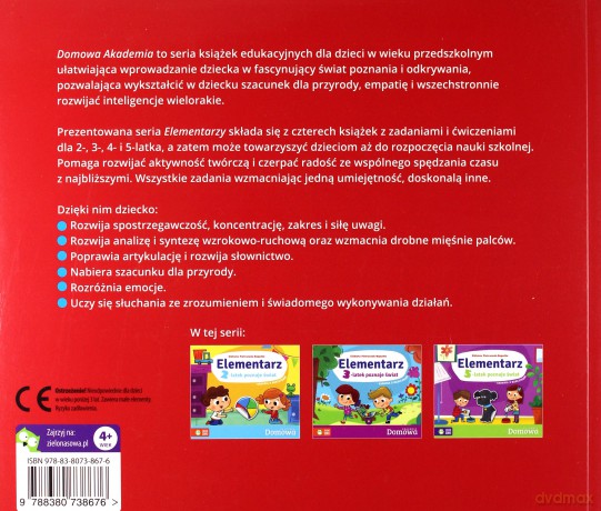 Elementarz. 4-latek poznaje świat - Elżbieta Pietruczuk-Bogucka [KSIĄŻKA]