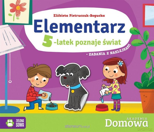 Elementarz. 5-latek poznaje świat - Elżbieta Pietruczuk-Bogucka [KSIĄŻKA]