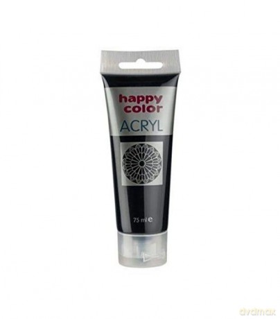 Farba akrylowa 75 ml czarna