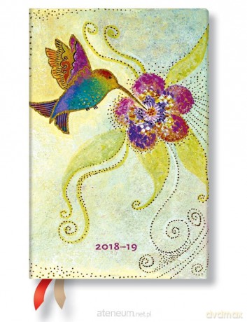 Kalendarz książkowy mini 2018-2019 Hummingbird [KALENDARZ]