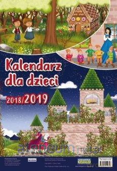 Kalendarz ścienny 2018/2019 Dla dzieci [KALENDARZ]