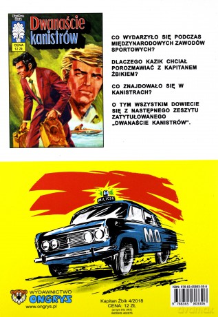 Kapitan Żbik (32) - Niewygodny świadek - Władysław Krupka, Bogusław Polch [KOMIKS]