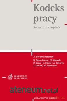 Kodeks pracy. Komentarz [KSIĄŻKA]