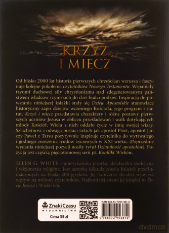 Konflikt wieków (Tom 4) Krzyż i miecz - Ellen G. White [KSIĄŻKA]
