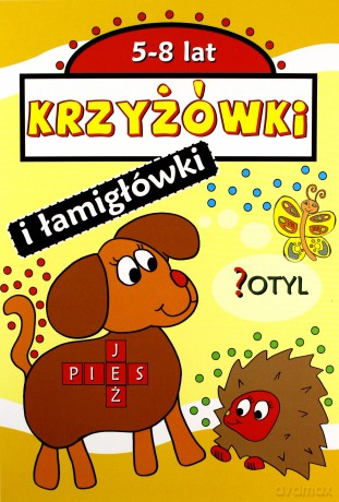 Krzyżówki i łamigłówki 5-8 lat [KSIĄŻKA]