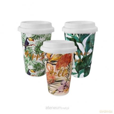 Kubek z przykrywką 400 ml (6 szt)