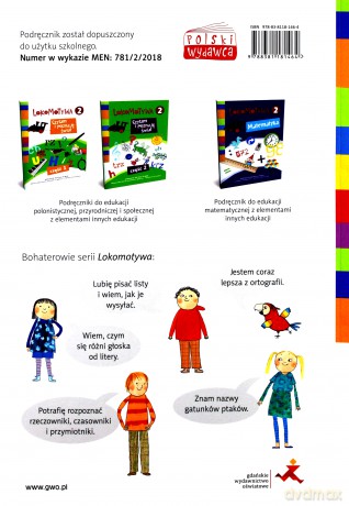 Lokomotywa 2 Elementarz cz. 1 [KSIĄŻKA]