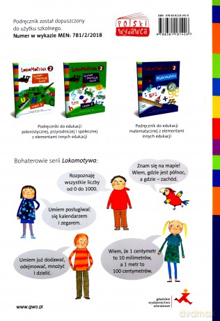 Lokomotywa 2 Matematyka podręcznik [KSIĄŻKA]