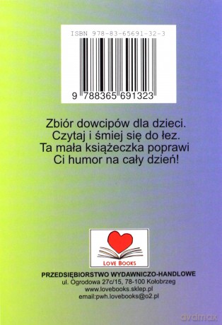Mała księga dowcipów dla dzieci [KSIĄŻKA]