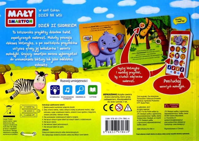 Mały smartfon. Dzień ze słonikiem [KSIĄŻKA]
