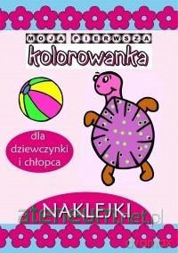 Moja pierwsza kolorowanka - Dla dziewczynki [KSIĄŻKA]