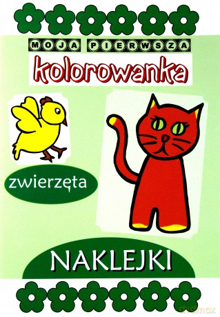 Moja pierwsza kolorowanka - Zwierzęta [KSIĄŻKA]