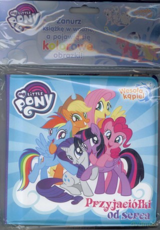 My Little Pony Wesoła kąpiel - Przyjaciółki [KSIĄŻKA]