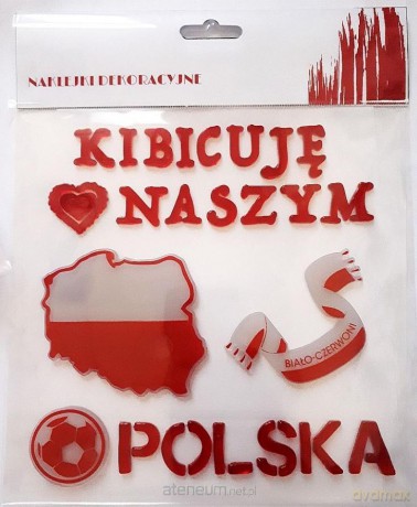 Naklejki dekoracyjne żelowe - Szalik