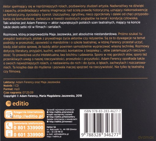 Nie i Tak. Adam Ferency w rozmowie z Mają Jaszewską - Adam Ferency, Maja Jaszewska [Audiobook]]