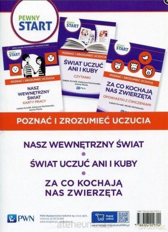 Pewny Start. Poznać i zrozumieć uczucia. Pakiet [KSIĄŻKA]