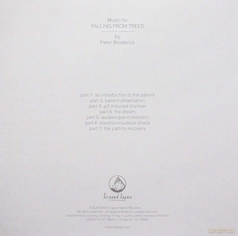 Peter Broderick: Music For Falling From Trees (digipack) [CD]