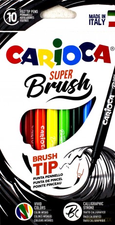 Pisaki Brush Tip 10 kolorów