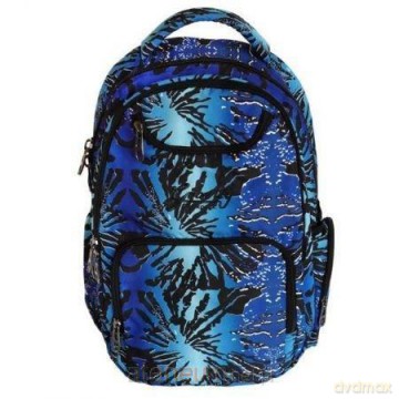 Plecak dwukomorowy Granatowy Batik