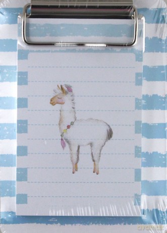 Podkładka magnetyczna z notesem Lama