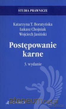 Postępowanie karne [KSIĄŻKA]