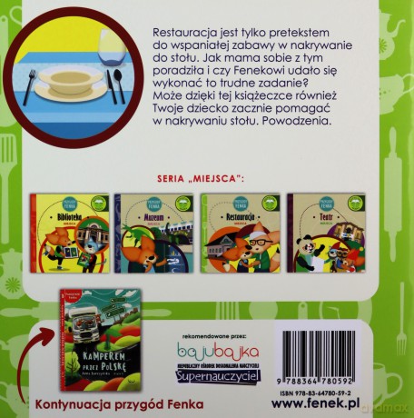 Przygody Fenka. Restauracja - Magdalena Gruca, Ewa Zontek [KSIĄŻKA]