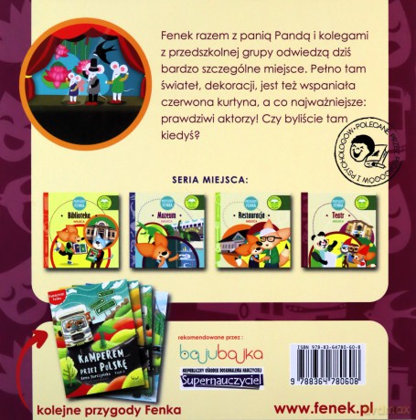 Przygody Fenka. Teatr - Magdalena Gruca, Ewa Zontek [KSIĄŻKA]