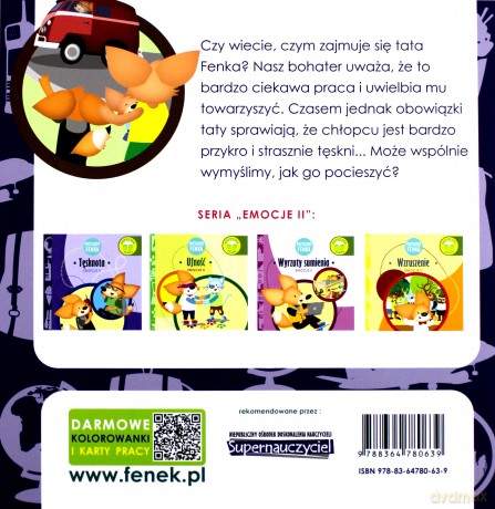 Przygody Fenka. Tęsknota - Magdalena Gruca, Ewa Zontek [KSIĄŻKA]