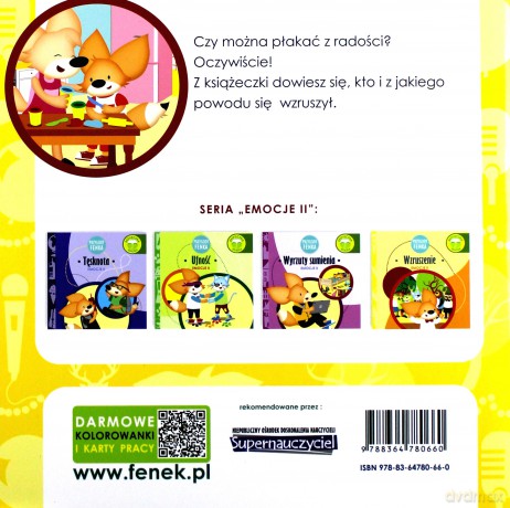 Przygody Fenka. Wzruszenie - Magdalena Gruca, Ewa Zontek [KSIĄŻKA]
