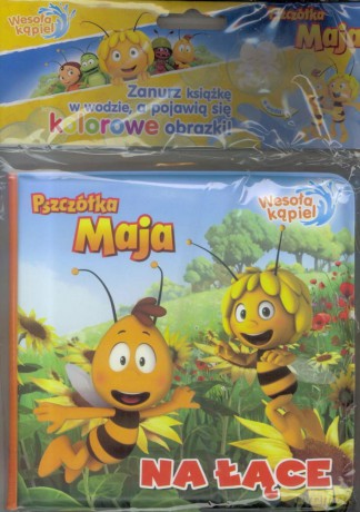 Pszczółka Maja Wesoła kąpiel - Na łące [KSIĄŻKA]