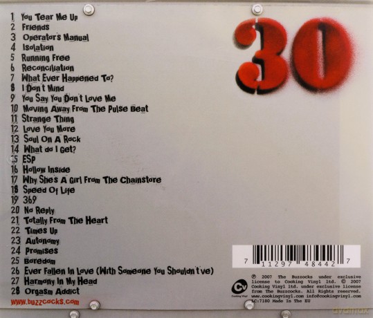 Buzzcocks: 30 - Live [CD]
