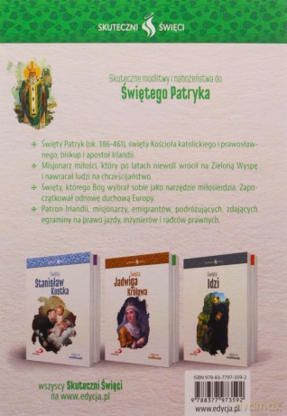 Skuteczni Święci. Święty Patryk [KSIĄŻKA]