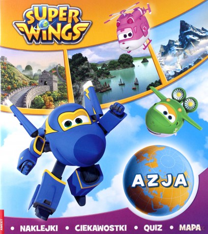 Super Wings. Azja [KSIĄŻKA]