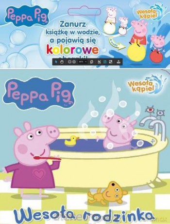 Świnka Peppa. Wesoła Kąpiel. Wesoła Rodzinka [KSIĄŻKA]