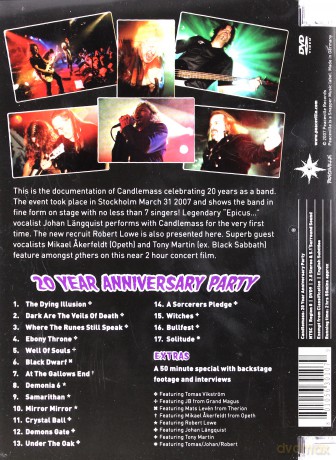 Candlemass: 20 Year Anniversary Party [DVD]